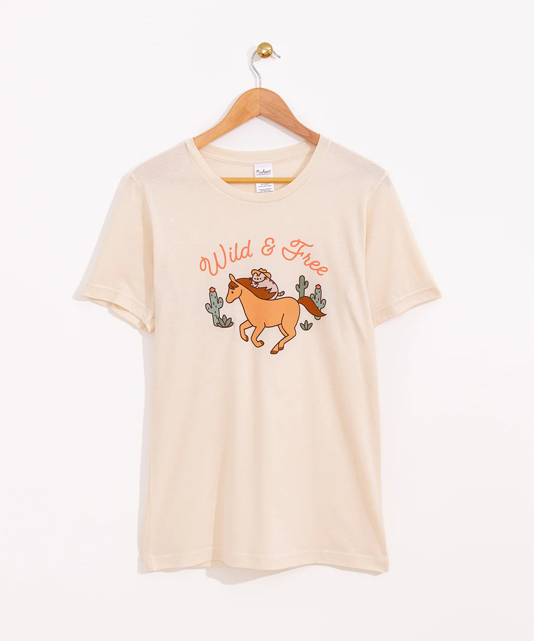 Cowboy Pusheen Wild & Free Tee
