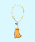 Sloth Beaded Phone Charm