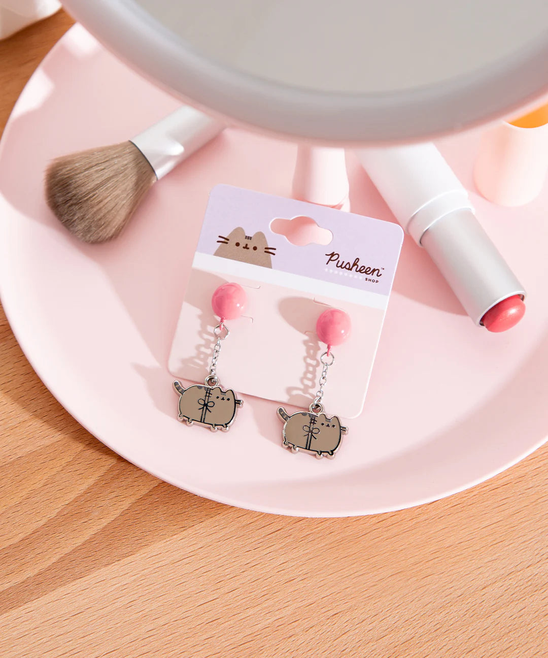 Pusheen Balloon Dangle Earrings