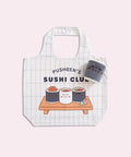 Pusheen Sushi Reusable Bag Keychain Plush