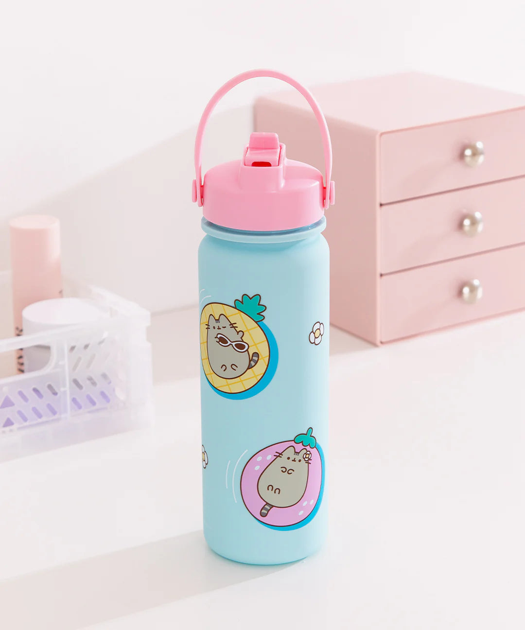 Pusheen Tropical Vacation Water Bottle