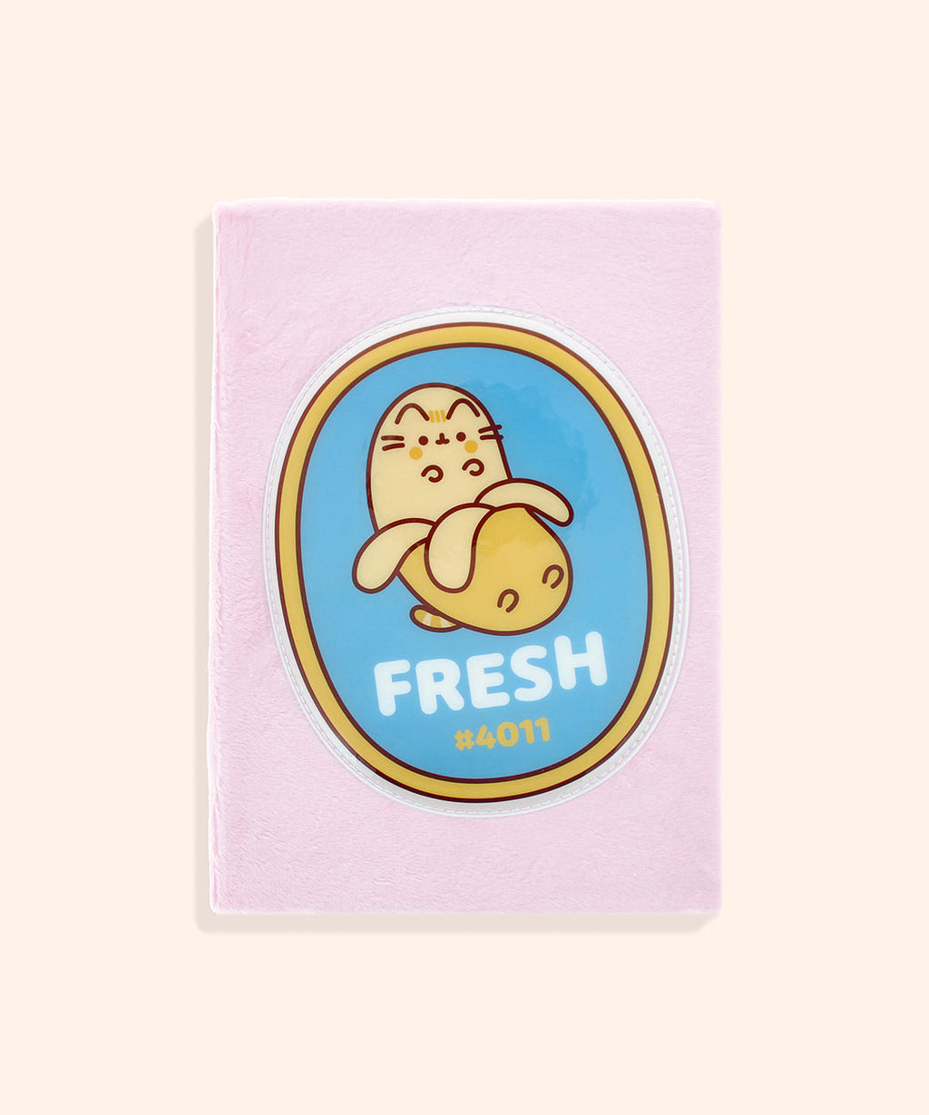 Pusheen Fruits Plush Notebook