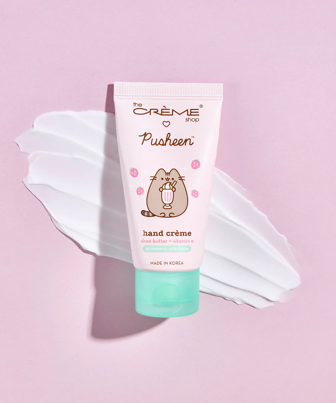 The Crème Shop x Pusheen Strawberry Milkshake Hand Crème